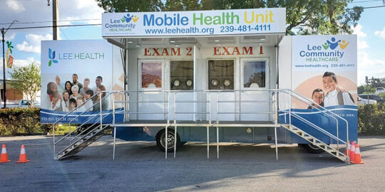 Lee Health opens mobile health care clinic in Dunbar